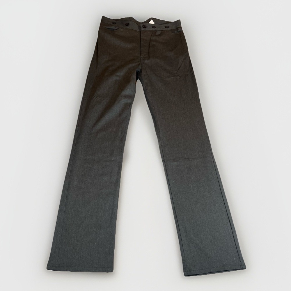 Frontier Classics Pants Mens 36x36 Callahan Dress Trousers Gray Cowboy Western